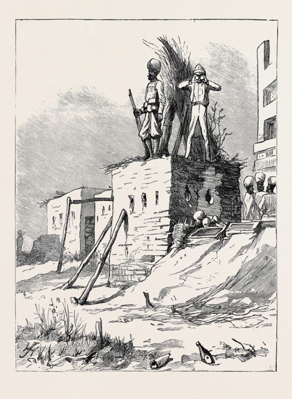 WITH THE INDIAN CONTINGENT IN EGYPT: AN OUTPOST