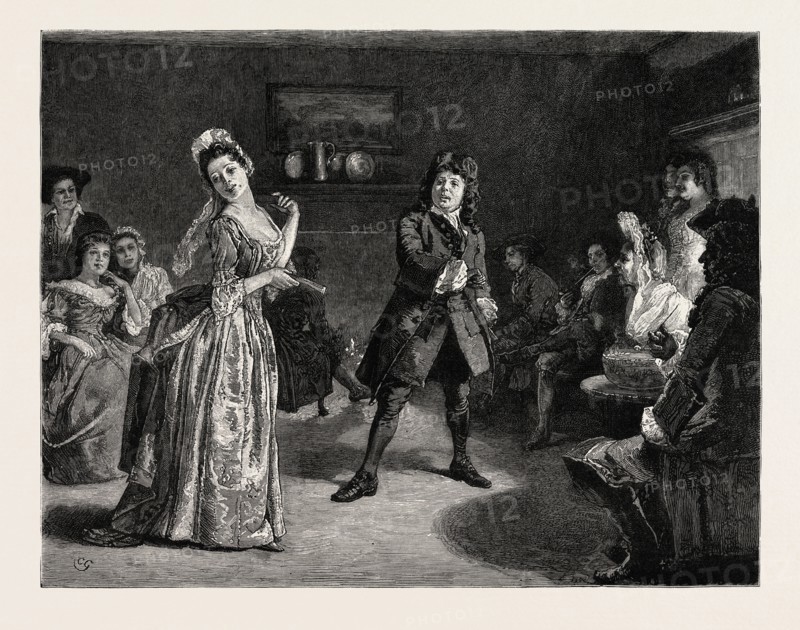 DOROTHY FORSTER: She sometimes comes sweeping across the floor as if she had whole yards of train behind her."