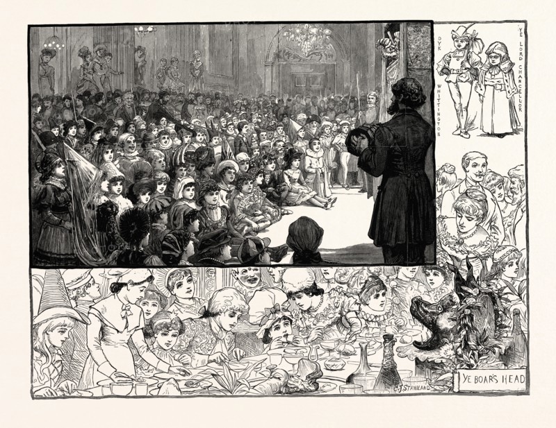 JUVENILE BALL AT THE MANSION HOUSE, LONDON