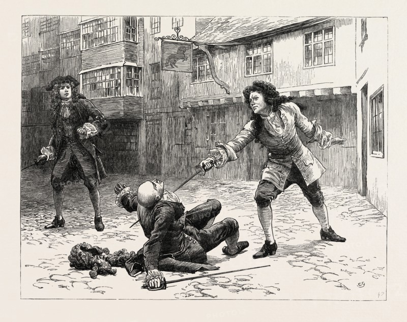 DOROTHY FORSTER: " For Mr. Fenwick, without waiting for his adversary to recover, or to be in a position to defend himself, instantly ran him through the heart."