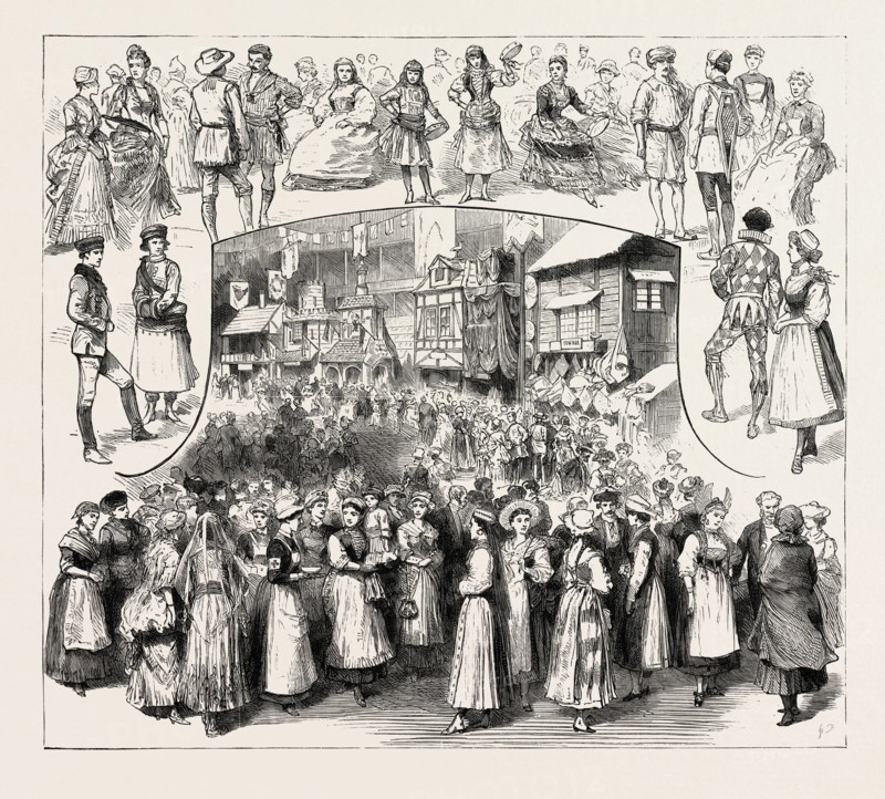 THE INTERNATIONAL PEASANT FESTIVAL AT THE ROYAL ALBERT HALL, IN AID OF THE FUNDS OF THE WEST END HOSPITAL FOR PARALYSIS, LONDON