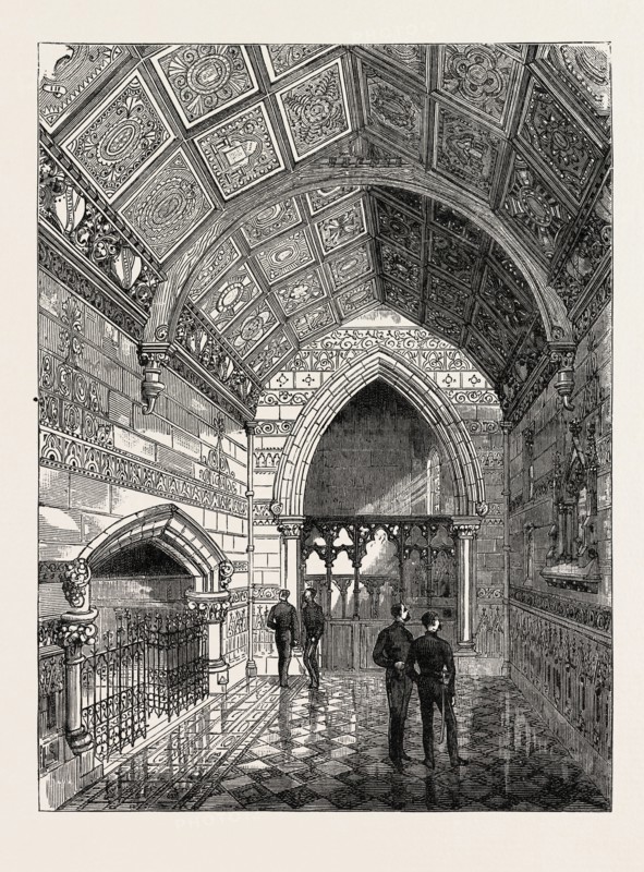 MEMORIAL CHAPEL ERECTED AT WINDSOR TO THE MEMORY OF THE OFFICERS AND MEN OF THE FIRST LIFE GUARDS WHO FELL IN THE EGYPTIAN CAMPAIGN