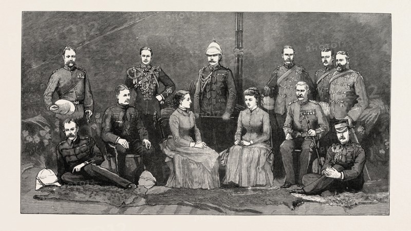 THE DUKE AND DUCHESS OF CONNAUGHT AT MEERUT, INDIA
