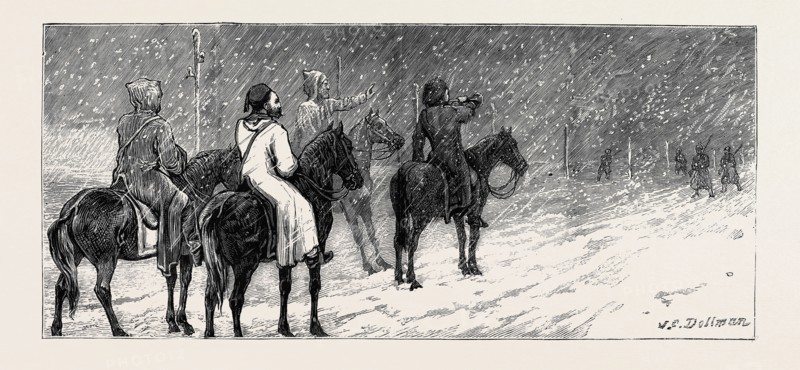 THE EASTERN QUESTION, WITH THE TURKS: A JOURNEY FROM ALEXINATZ TO THE SERVIAN CAMP: AT THE SERVIAN OUTPOSTS, A PARLEY WITH THE ENEMY
