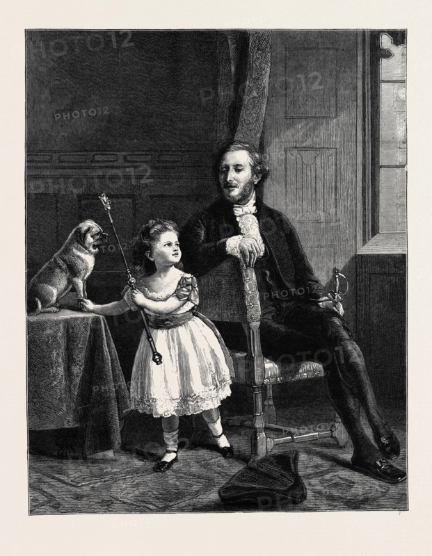 PREPARING TO SUMMON THE COMMONS, FROM THE PICTURE BY J. ARCHER, R.S.A.