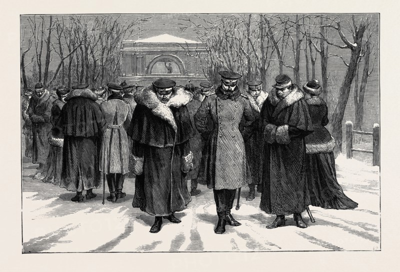 THE EASTERN QUESTION: IN THE RUSSIAN CAMP, KISCHINEFF: "OH! WHEN SHALL WE START FOR WARMER CLIMES?"