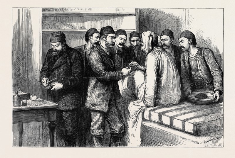 THE EASTERN QUESTION: "A SERVIAN BULLET", ENGLISH SURGERY AT SOFIA