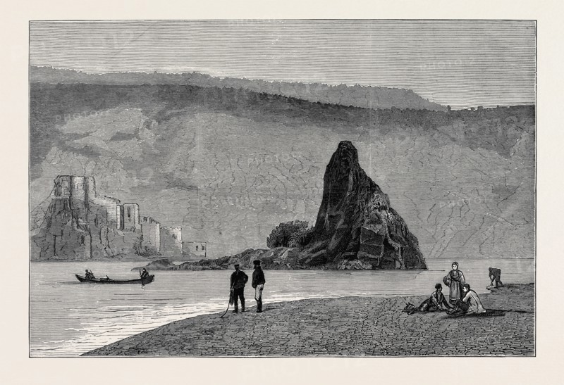 BABAKAY, SERVIAN FORTRESS BELOW BAZIACH