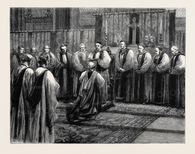 THE REVIVED BISHOPRIC OF TRURO, CONSECRATION OF DR. EDWARD WHITE BENSON, D.D., IN ST. PAUL'S CATHEDRAL, LONDON
