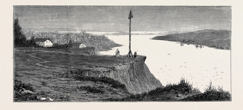 THE DANUBE, FROM ABOVE GALATZ