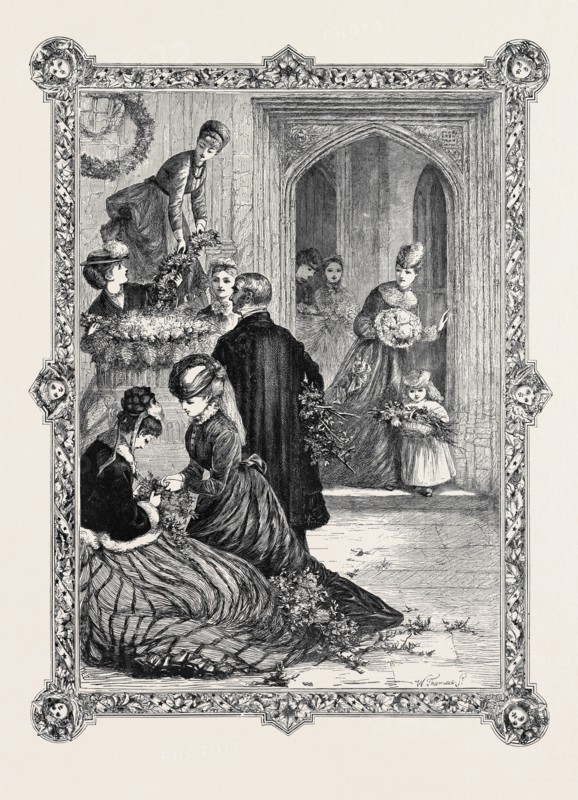 FLORAL DECORATIONS, 1869