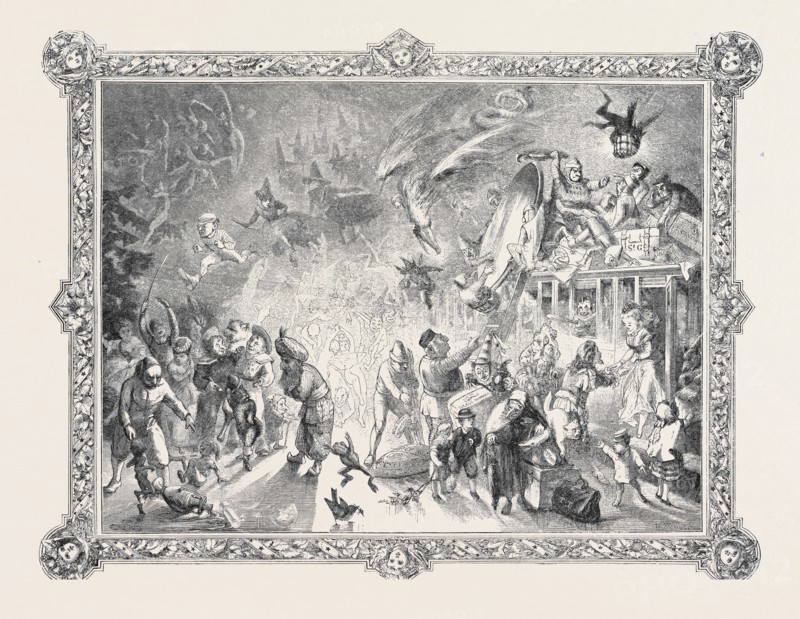 CHRISTMAS CHARACTERS, 1869