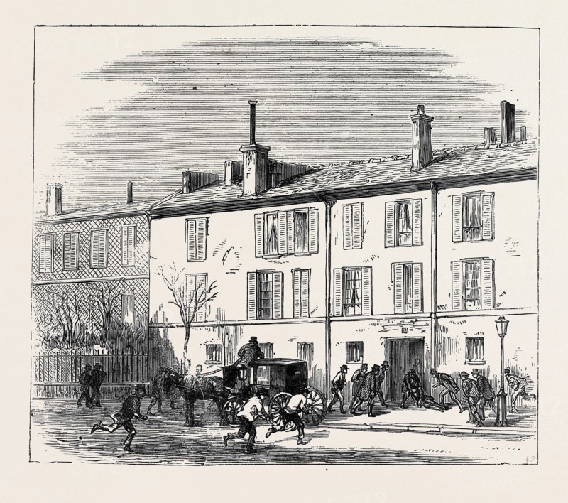PRINCE PIERRE BONAPARTE'S RESIDENCE, 1870
