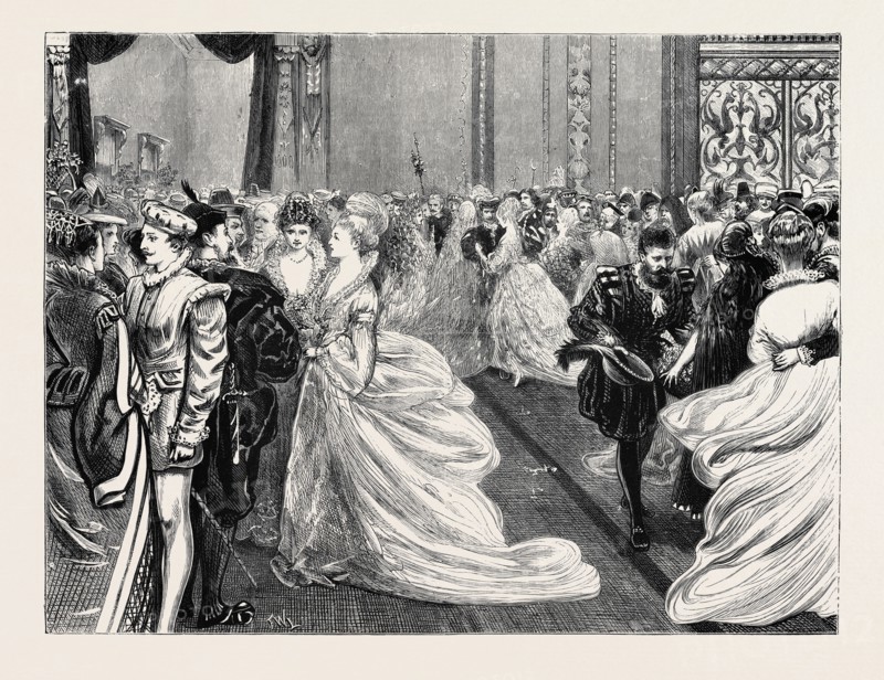 FANCY BALL AT MANCHESTER, 1870