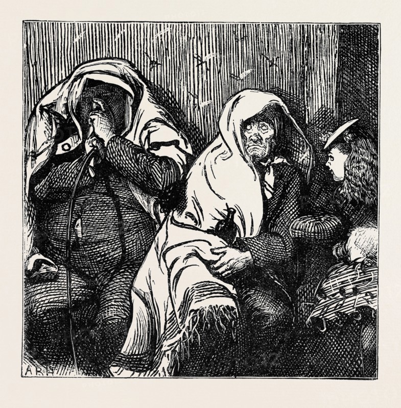 THE TRAIN TO LIVERPOOL, 1870
