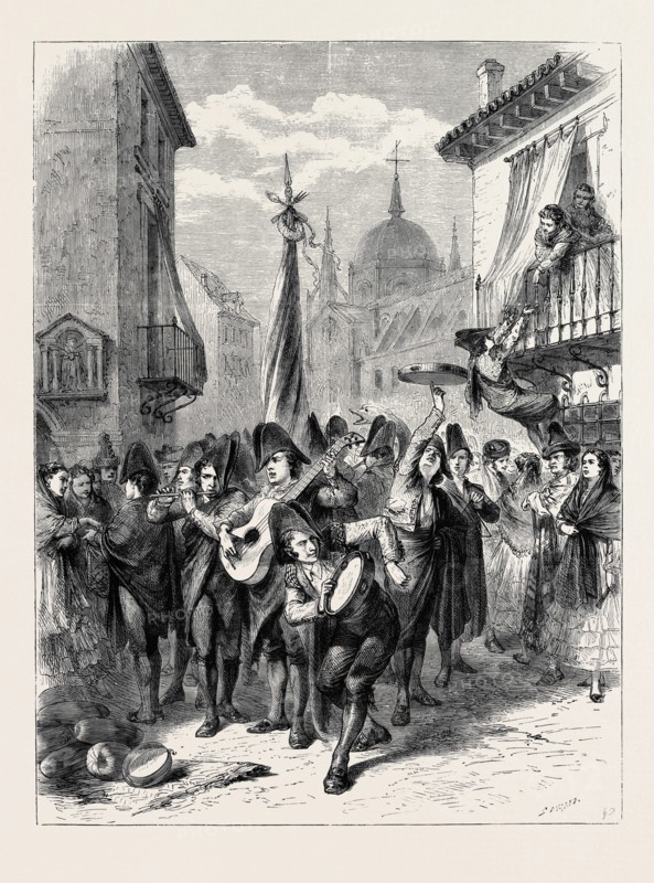 SPANISH CARNIVAL, 1870