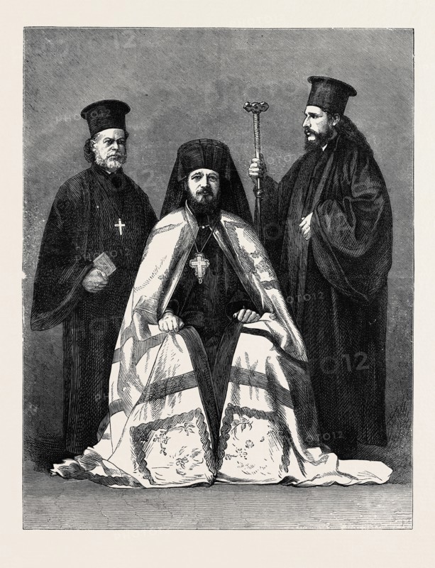 THE ARCHBISHOP OF SYRA AND TENOS, 1870