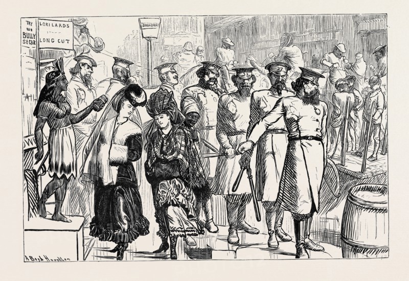 NEW YORK POLICE, 1870