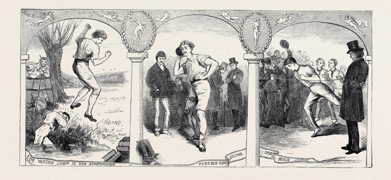 ATHLETIC SPORTS AT OXFORD, 1870