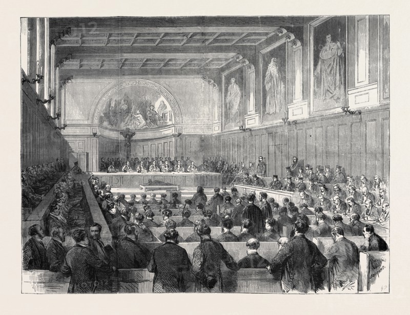 THE TRIAL OF PRINCE PIERRE BONAPARTE, THE COURT AT TOURS, 1870