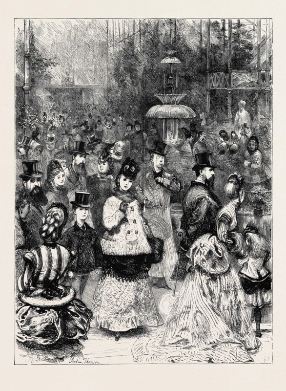 SATURDAY AFTERNOON AT THE CRYSTAL PALACE, 1870