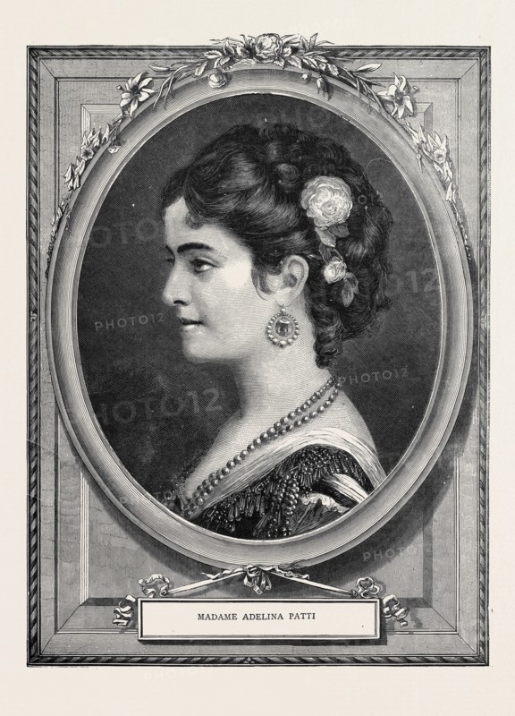 MADAME ADELINA PATTI, 1870