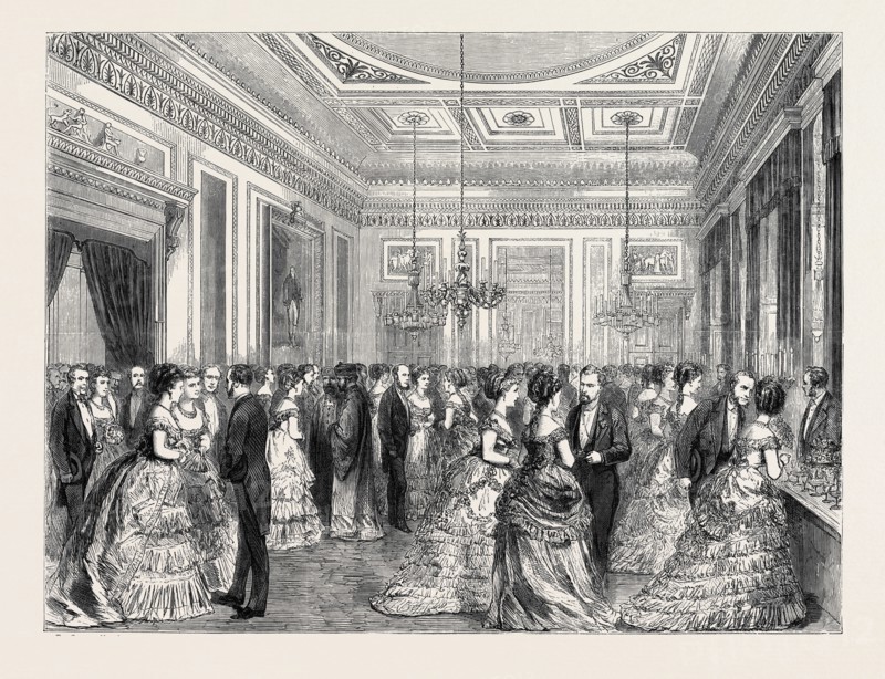 FESTIVITIES AT FISHMONGERS' HALL, THE COURT DINING ROOM, 1870