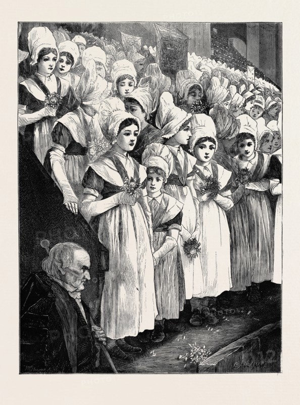 THE ANNIVERSARY FESTIVAL OF CHARITY CHILDREN IN ST. PAUL'S, LONDON, 1870