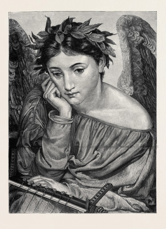 "POETRY", FROM THE PICTURE BY E.J. POYNTER, A.R.A.