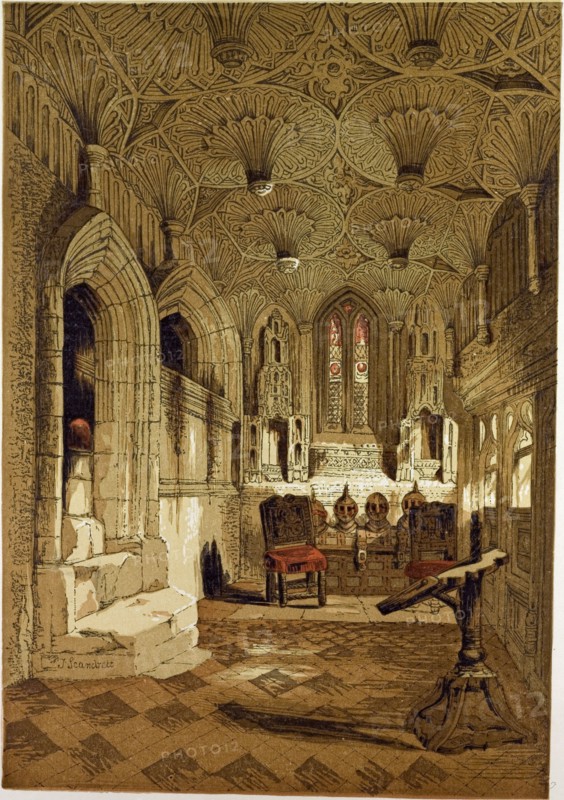 CHANTRY CHAPEL, ADJOINING THE BEAUCHAMP CHAPEL, WARWICK, UK