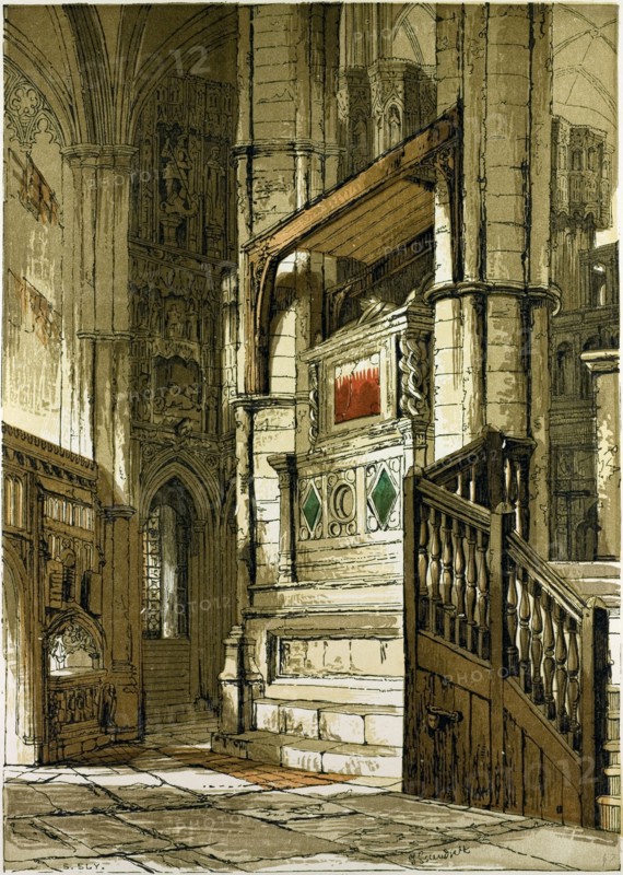ENTRANCE TO THE CHAPEL OF EDWARD THE CONFESSOR, UK