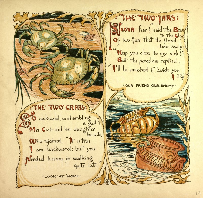 THE TWO JARS; THE TWO CRABS