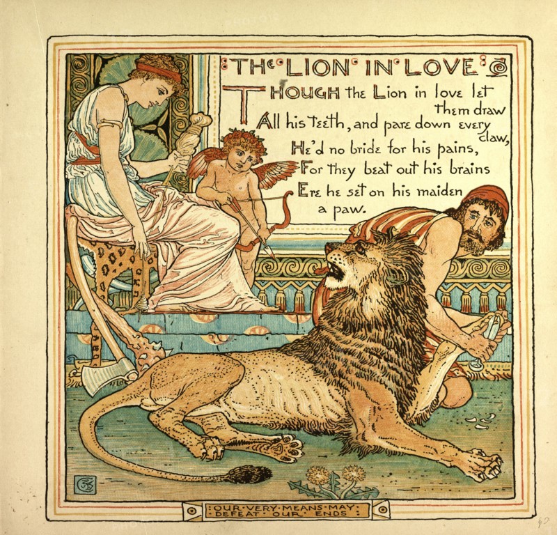 THE LION IN LOVE