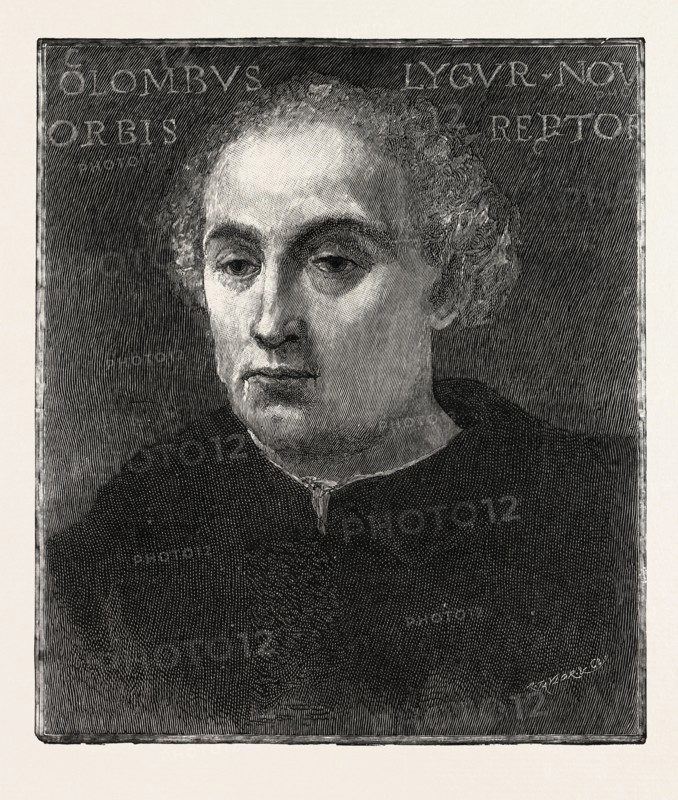 PORTRAIT OF COLUMBUS, BY SEBASTIAN DEL PIOMBO, DISCOVERED AT COMO