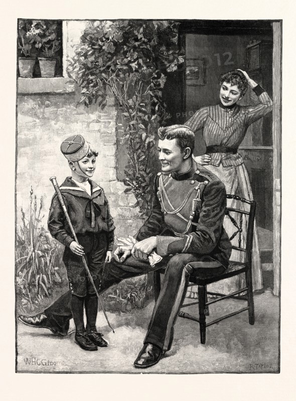 A RECRUIT FOR THE PRINCE OF WALES'S OWN.