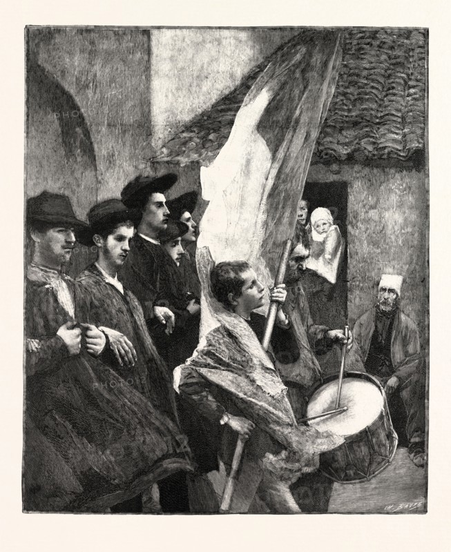 CONSCRIPTS. AFTER DAGNAN-BOUVERET