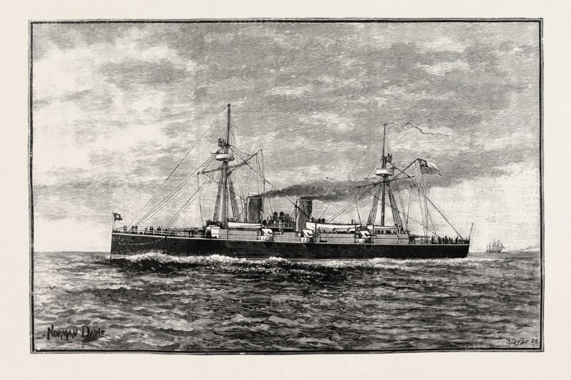 THE CHILIAN CRUISER ESMERALDA
