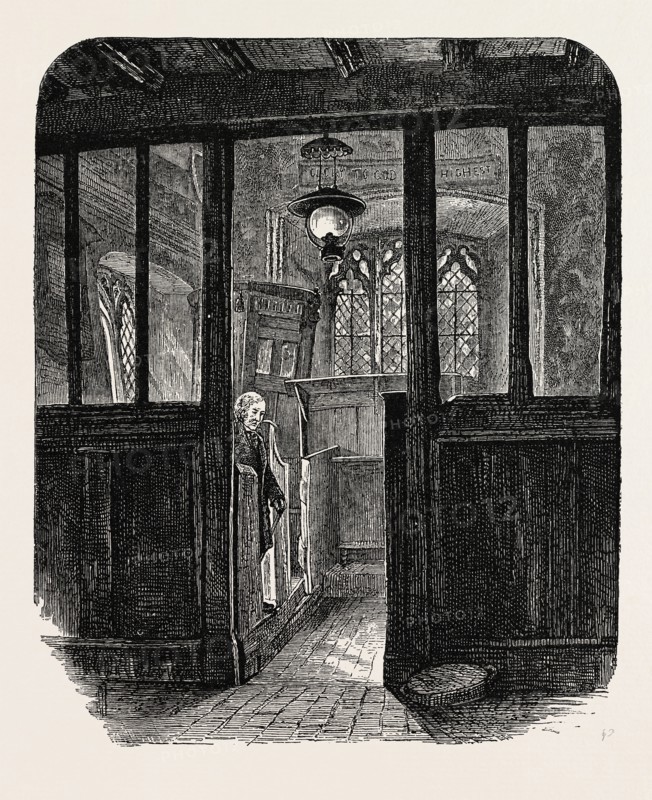 DEEPDALE CHURCH, INTERIOR OF THE CHURCH