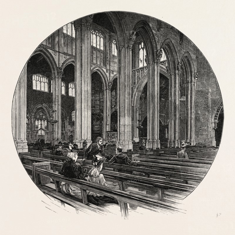 THE NAVE, CIRENCESTER CHURCH, UK