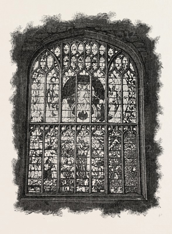 FAIRFORD CHURCH: THE GREAT WEST WINDOW