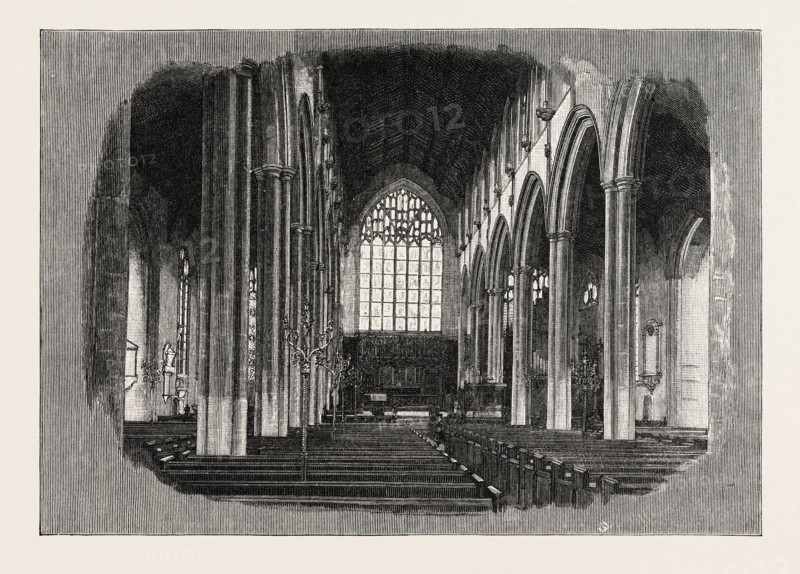 ST. PETER'S MANCROFT: THE NAVE, LOOKING EAST