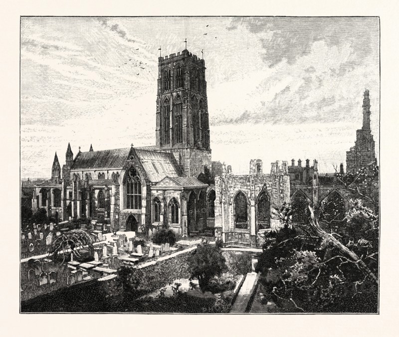 HOWDEN CHURCH: VIEW FROM THE SOUTH EAST