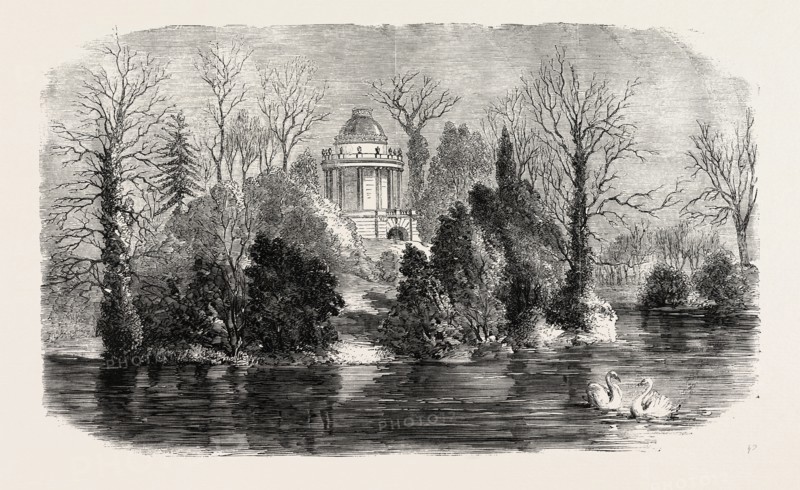 MAUSOLEUM AT FROGMORE INTENDED FOR THE RECEPTION OF THE DUCHESS OF KENT'S REMAINS
