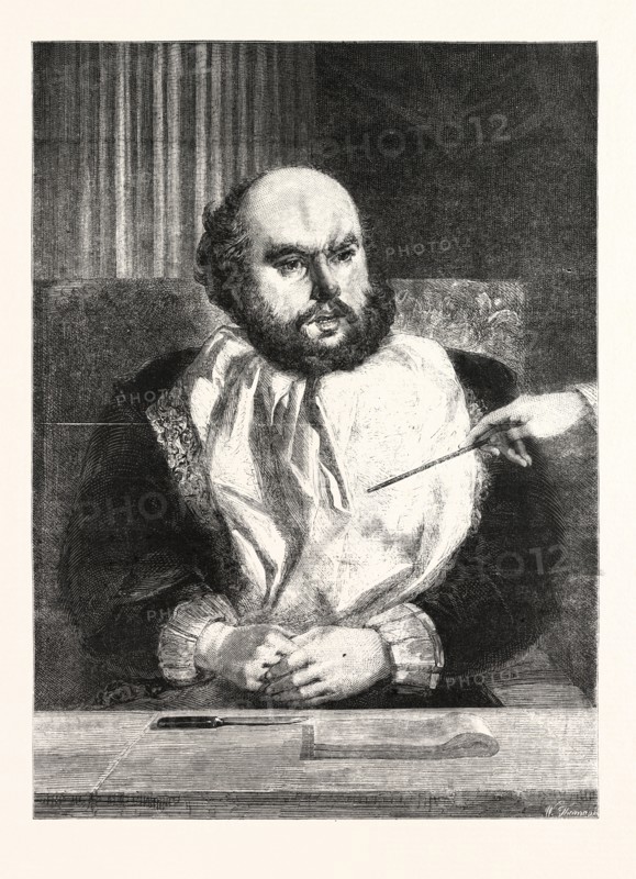 SANCHO PANZA, BY THE LATE C.R. LESLIE, R.A., IN THE SOUTH KENSINGTON MUSEUM, UK