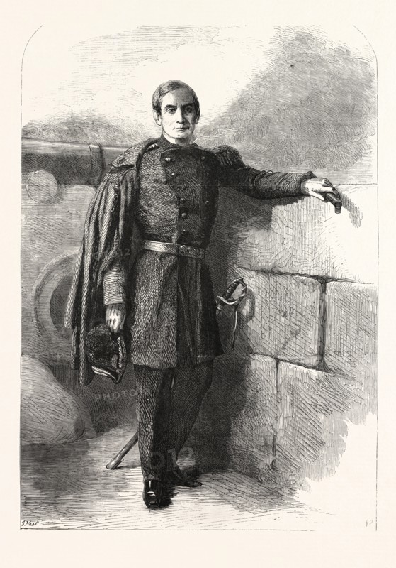 MAJOR ANDERSON, LATE COMMANDANT OF FORT SUMTER CHARLESTON HARBOUR