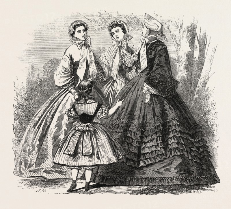 PARIS FASHIONS FOR JUNE, 1861