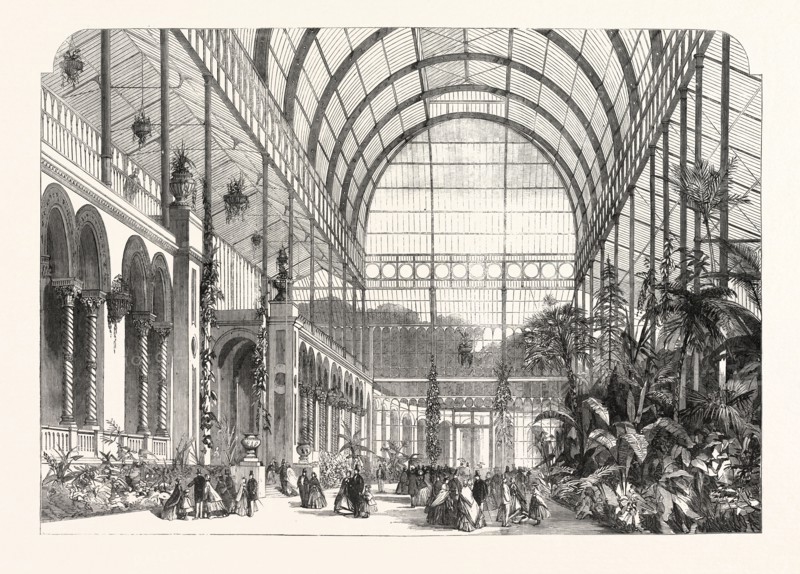 OPENING OF THE HORTICULTURAL SOCIETY'S GARDENS: THE WINTER GARDEN