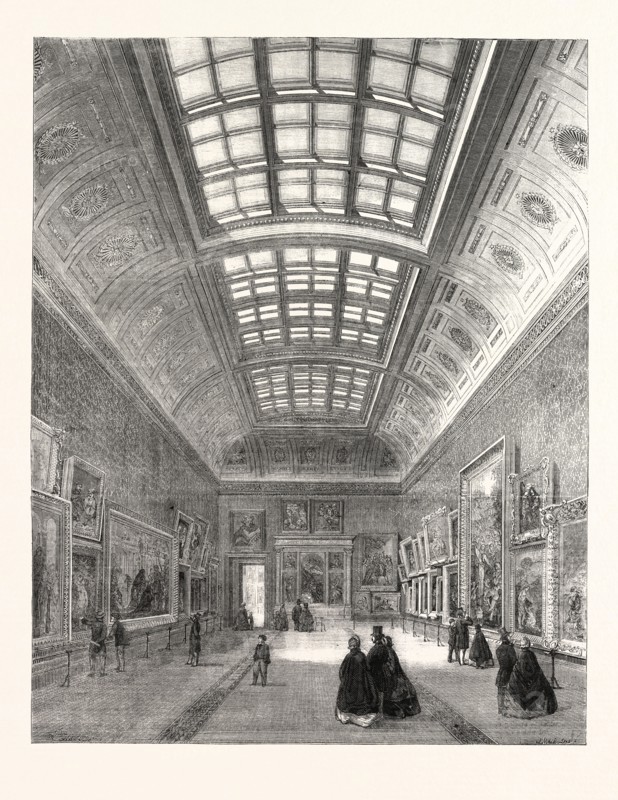 NEW ROOM AT THE NATIONAL GALLERY, LONDON, UK