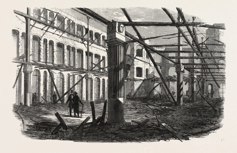 RUINS OF THE SURREY MUSIC HALL, UK