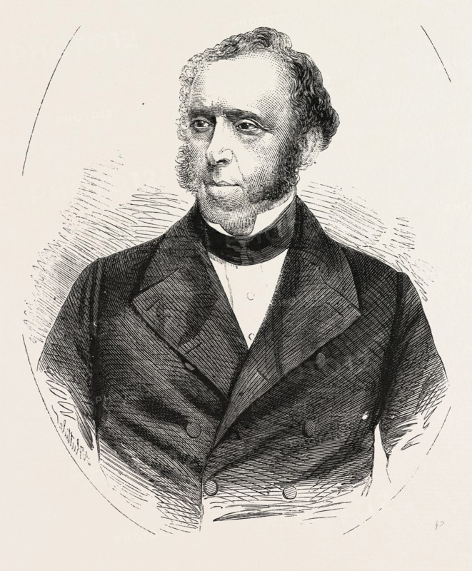 THE LATE MR. BRAIDWOOD, SUPERINTENDENT OF THE LONDON FIRE ENGINE ESTABLISHMENT.